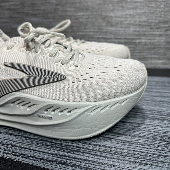 Brooks Womens Glycerin Max 1204361B208 Beige Running Shoes Sneakers Size 7.5 - Picture 9 of 16